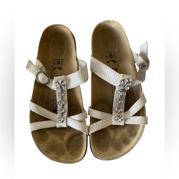 Shoes - Birkenstock Betula Tango Sandal w. Jewels Size F/8